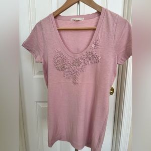 J Crew shirt sleeve tee